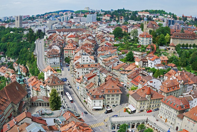 la ville de Fribourg